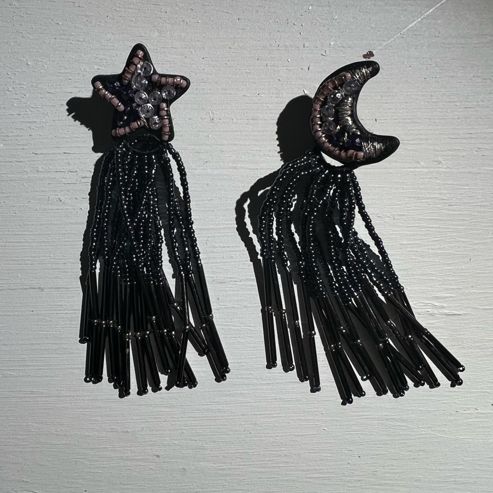 Star and Moon earrings_ Stella & Dot